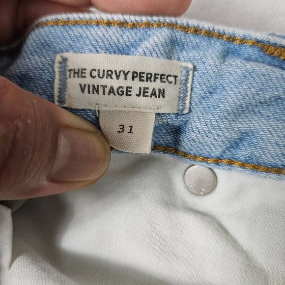 Madewell the curvy perfect vintage jeans size 31 - Picture 4 of 9